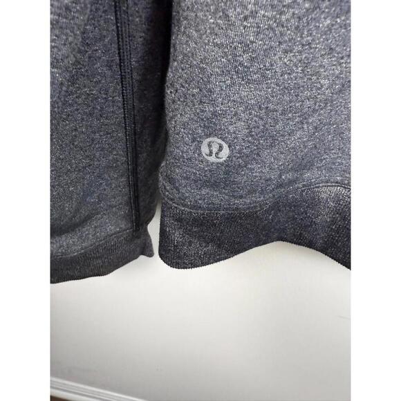 Lululemon Men's PrePost Jacket Heathered Black Gray Size M Full Zip - Picture 4 of 7